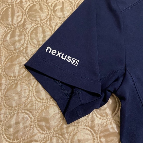 Men’s Nike Golf Navy Dri-Fit Polo Size M - Picture 4 of 5